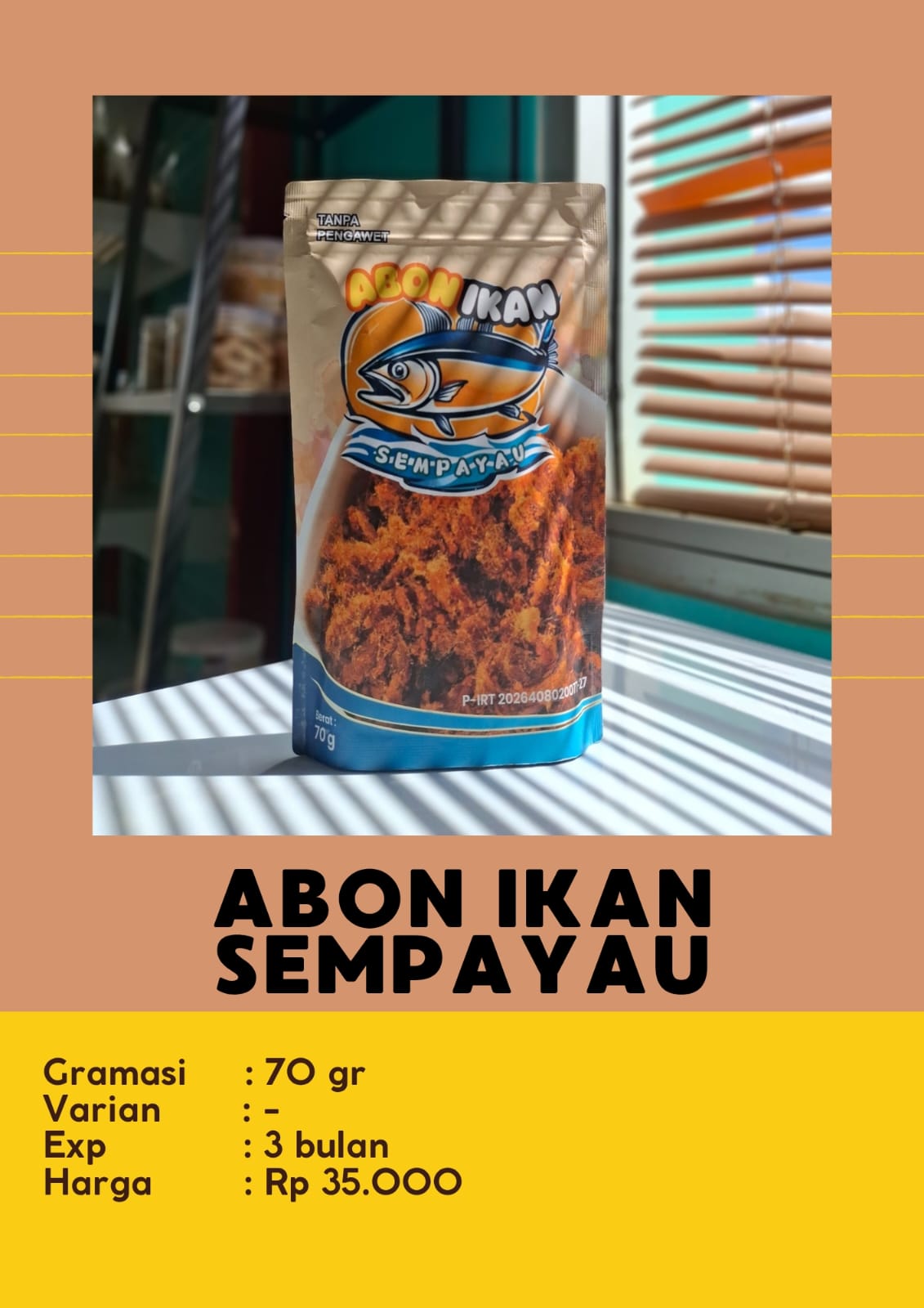 Abon Ikan Sempayau