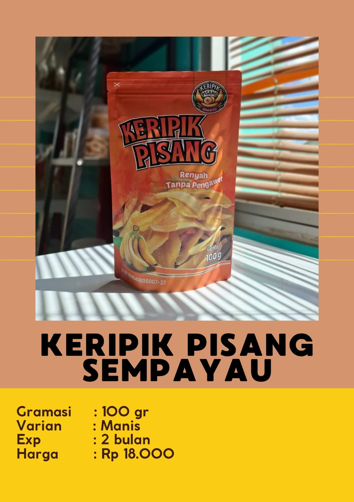 Keripik Pisang Sempayau